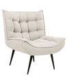 Sessel ALVESTA Stoff Hellbeige