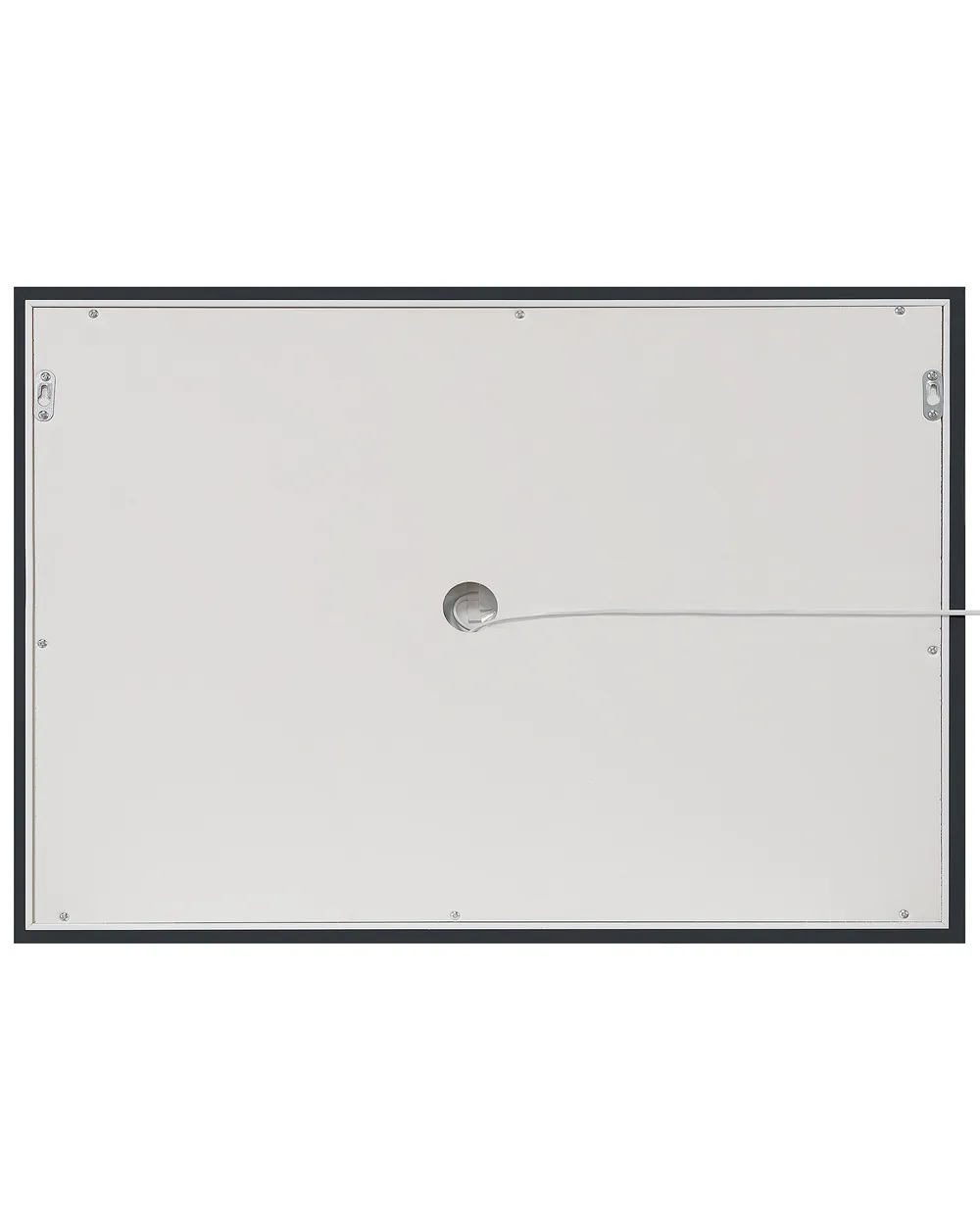 LED-Badezimmer-Spiegel EYRE 80 cm 60 cm Silber_748416