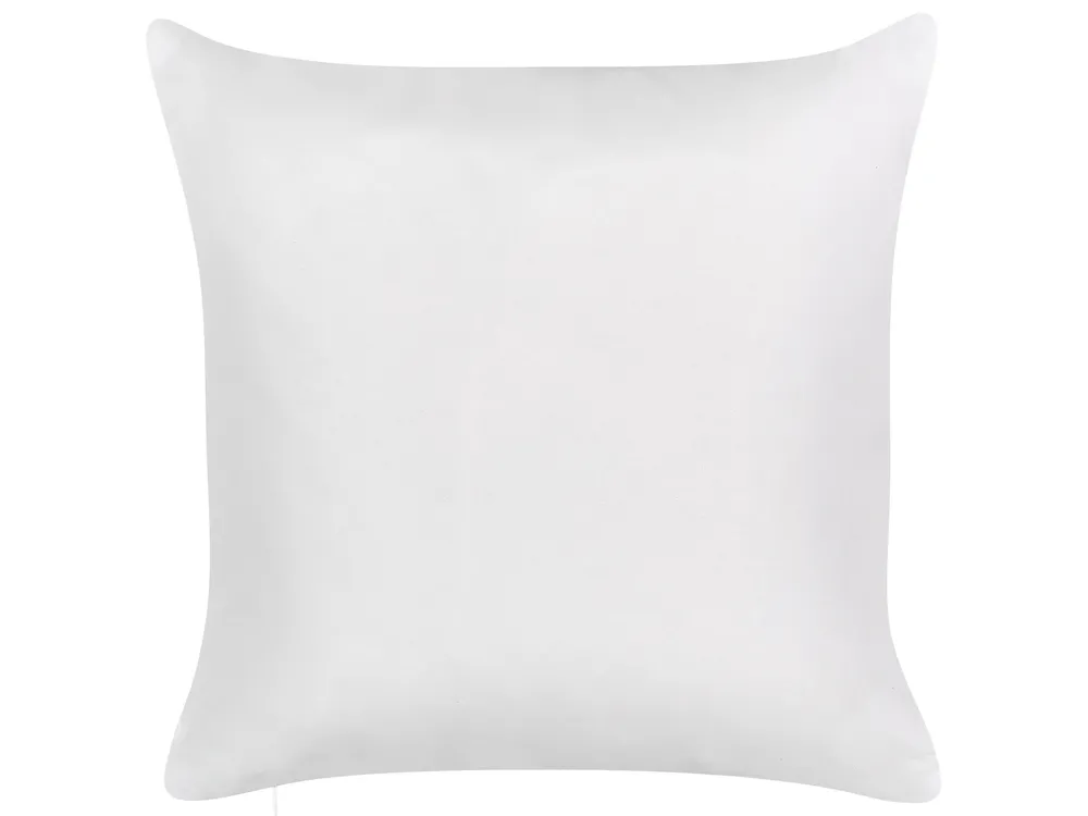 Gartenkissen 2er Set CALDERINA Pflanzenmuster 45 x 45 cm Grün_882342