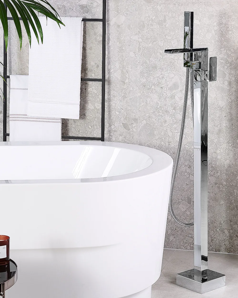 Freestanding Bathtub Faucet BOYOMA Silver_1177904