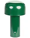 Kabellose LED Tischlampe BESOS mit Dimmer Metall Grün