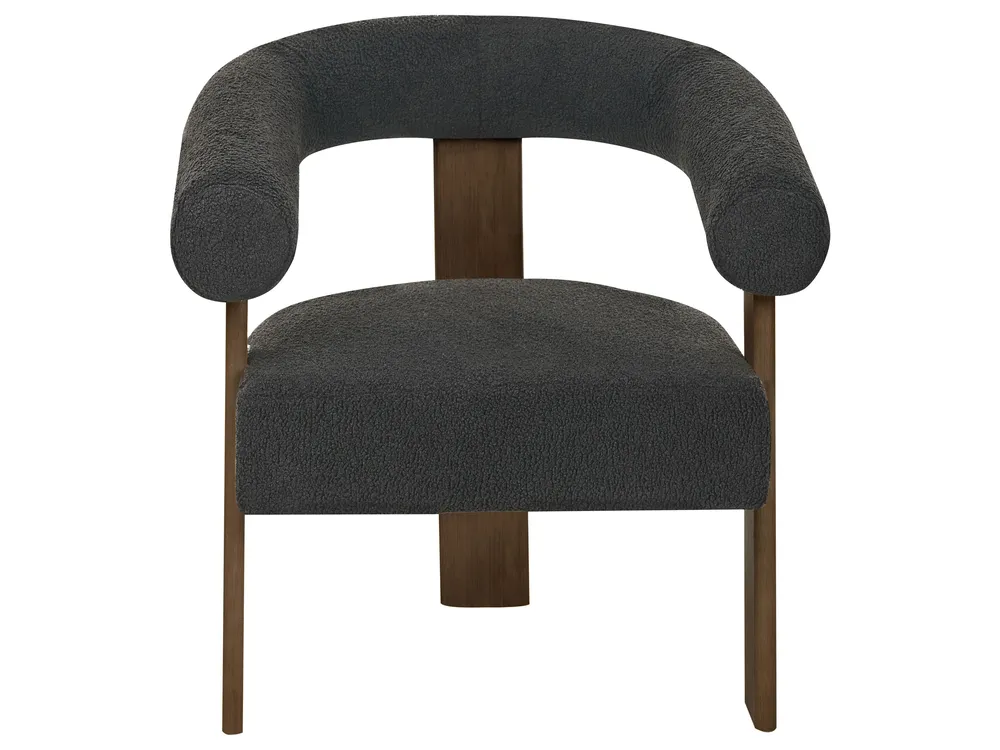Living Room Set ILBRO Boucle Black/ Dark Brown_985034
