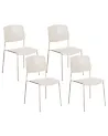 Esszimmerstuhl 4er Set ASTORIA Beige