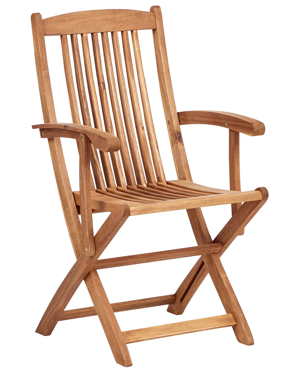 Set mit 2 Stühlen und Sitzkissen MAUI PREMIUM Akazienholz Hellgrau_991052