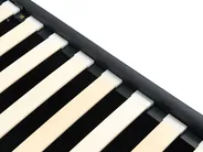 LED krevet s prostorom za pohranu ARMELLE Umjetna koža Crni 160 x 200 cm_1131159