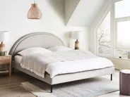 Bed Fabric MARGUT 180 x 200 cm (EU Super King) Light Grey_971375