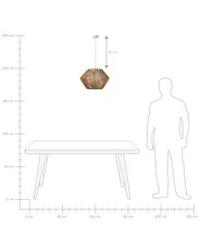 Pendant Lamp YAMBOU Paper Rope Natural_1008463