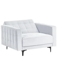 Sessel ABERDEEN Samtstoff Hellgrau_984147