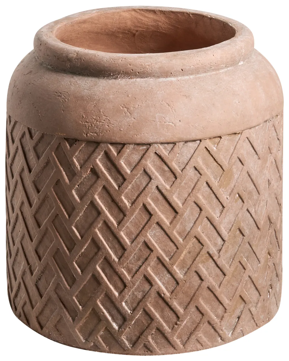 Blumenkübel GERAKAS 35 cm Beige