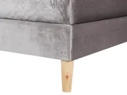Boxspringbett Samtstoff MARQUISE 180 x 200 cm Grau_798432