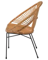 Dining Chair SARITA Rattan Natural_734928