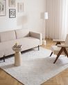 Teppich GANNETT Hellgrau 160 x 160 cm