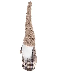 Weihnachtsdekoration 3er Set NAKKILA 51/55/66 cm Zwerg Braun_1174282