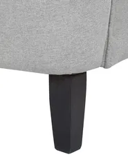 Ohrensessel ABSON Stoff Grau_747438