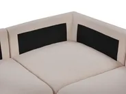 Modular Corner Sofa 5 Seater KIVVIK Boucle Beige Right Hand_1045664