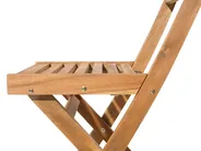 Bistro Set inkl. Kissen FIJI Akazienholz Gelb_680753