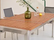 Gartenmöbel Set 6-Sitzer GROSSETO Eukalyptusholz Braun / Grau_1106738