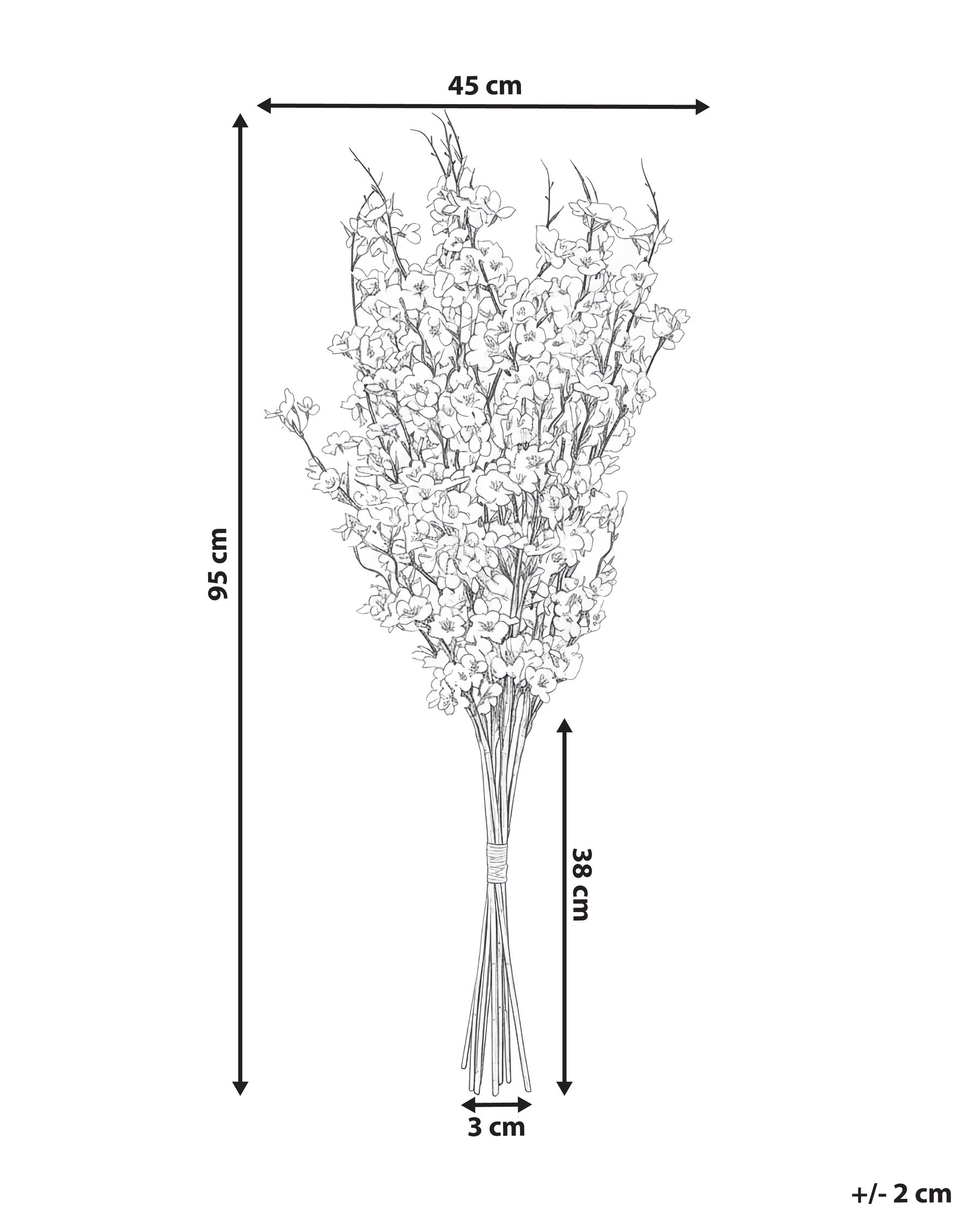 Künstlicher Blumenstrauß NEBRA 95 cm Rosa_1028613