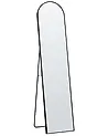 Standspiegel BAGNOLET 150 cm Metall Schwarz