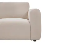Modulsofa 2-Sitzer KIVVIK Bouclé Beige_1045428