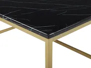 Couchtisch DELANO Schwarz / Gold_791621