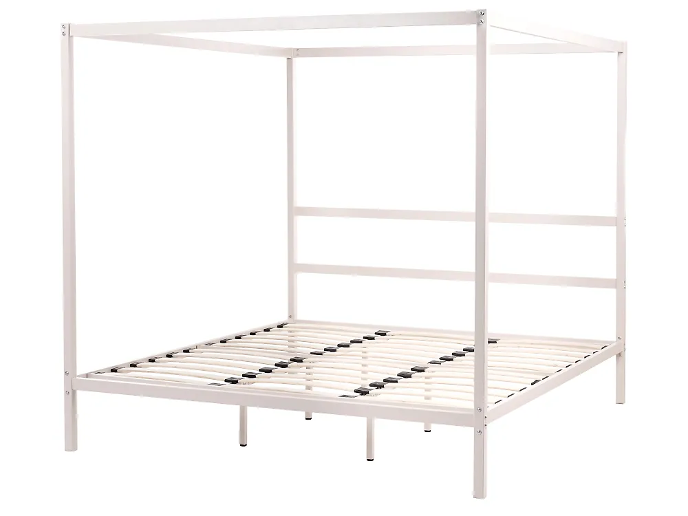 Himmelbett Metall LESTARDS 180 x 200 cm Hellbeige_1165328