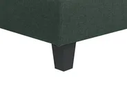 Modul Ecksofa 5-Sitzer UNSTAD mit Ottomane Stoff Dunkelgrün linksseitig_925536