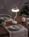 Kabellose LED Tischlampe ALVIELA mit Dimmer Metall Weiß