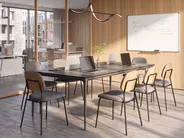 Konferenztisch SOVARETO 90 cm 180 cm Dunkelgrau_1087776