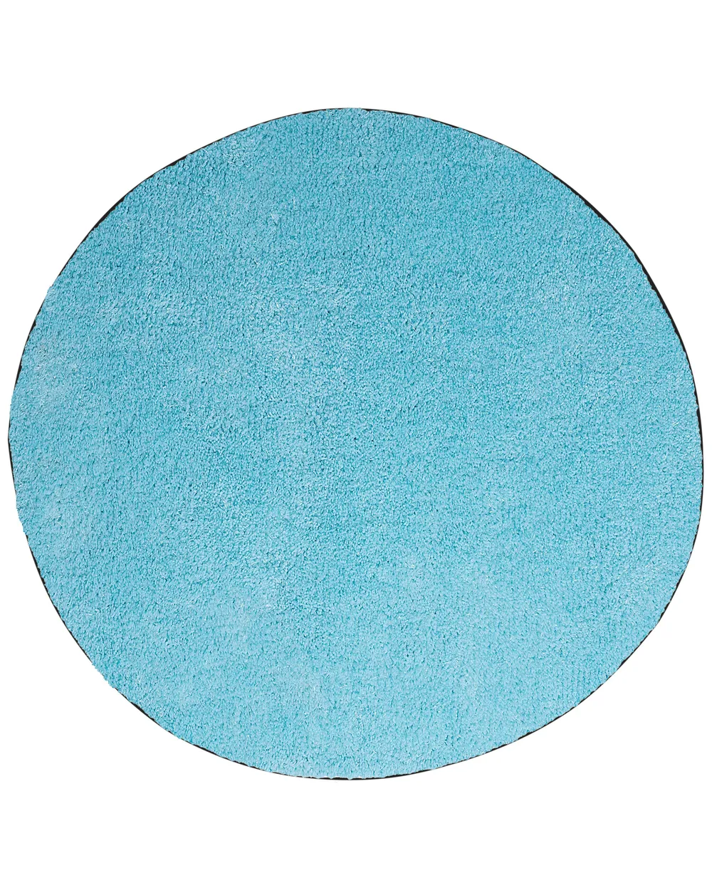 Zottelteppich DEMRE Hellblau ø 140 cm