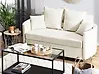 Schlafsofa 2-Sitzer HOVIN Stoff Hellbeige