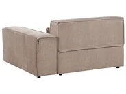 Linksseitige Chaiselongue HELLNAR Stoff Hellbraun_912184