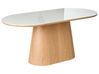 Esstisch LOCKHART Helle Esche 180 cm 90 cm
