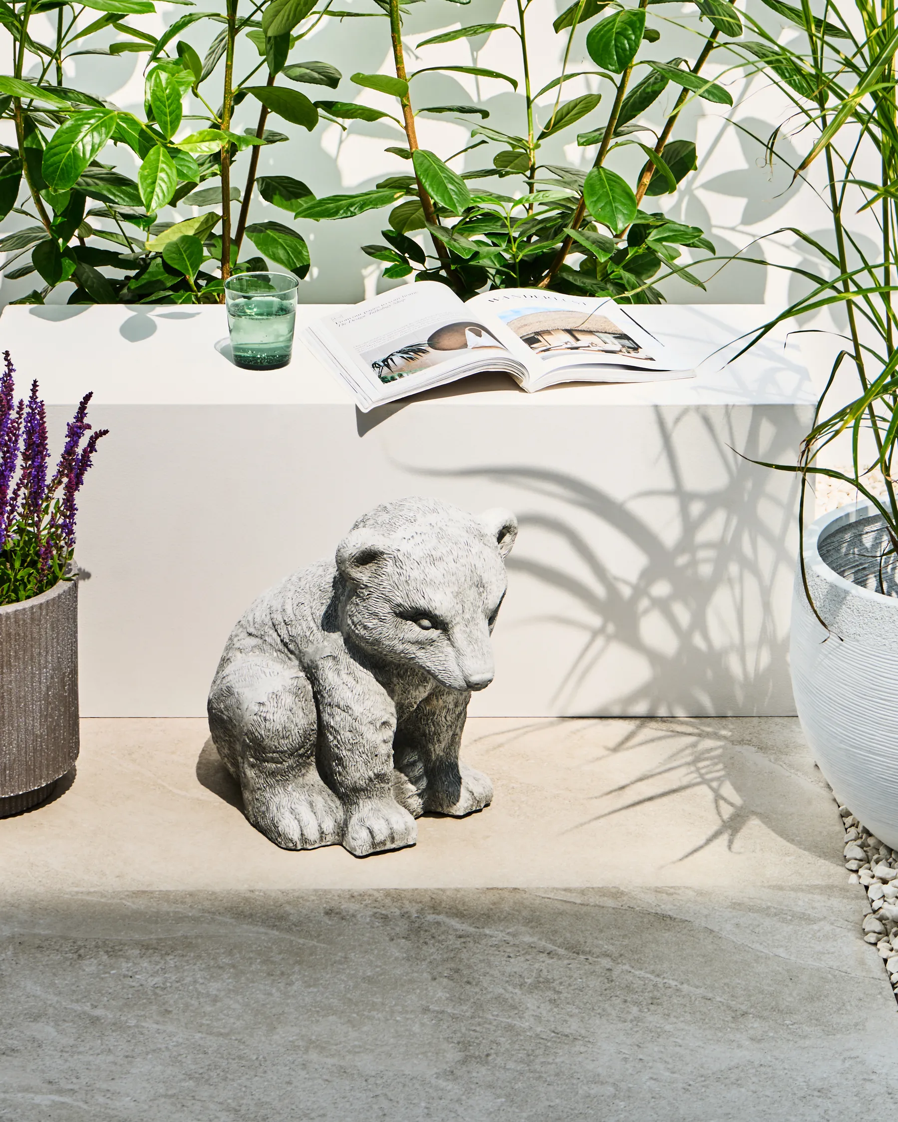 Gartenfigur BOWE Bär Grau_999919