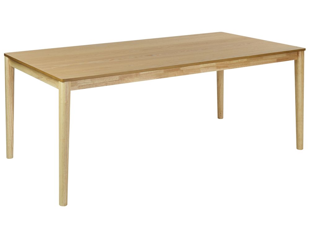 Esstisch ERMELO Naturfarbene Esche 200 cm 100 cm