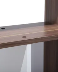 Bücherregal mit 5 Ebenen ORILLA 174 cm Dunkelbraun_708094