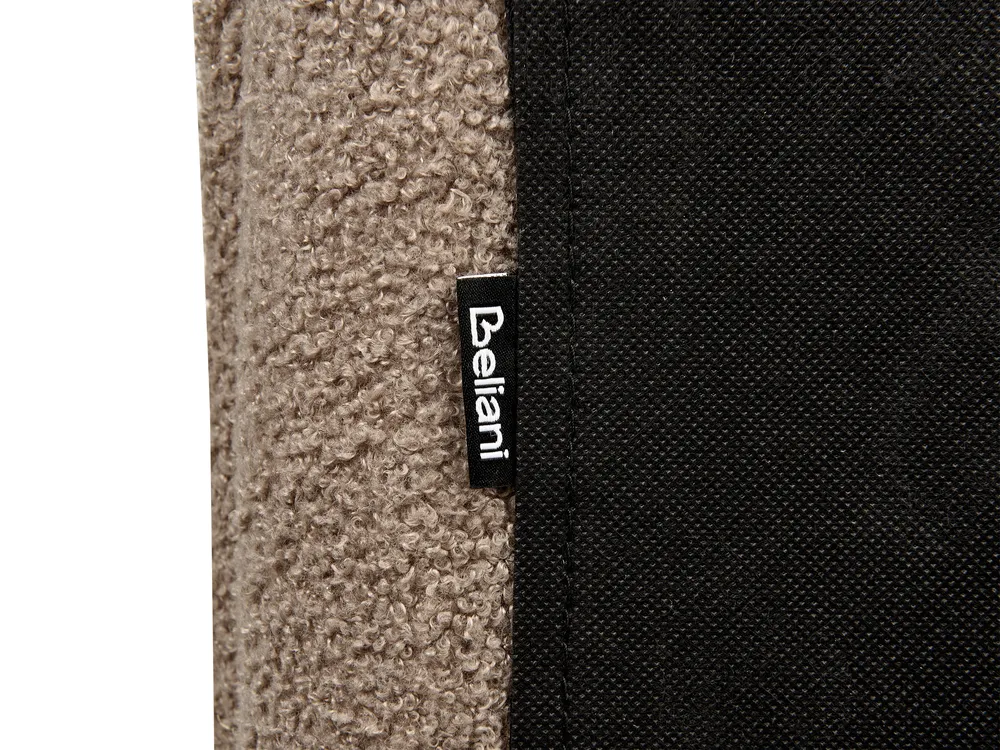 Wasserbett Bouclé BAJONNA 160 x 200 cm Braun_1010914