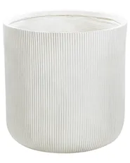 Blumenkübel OREOI 55 cm Cremeweiß_872066