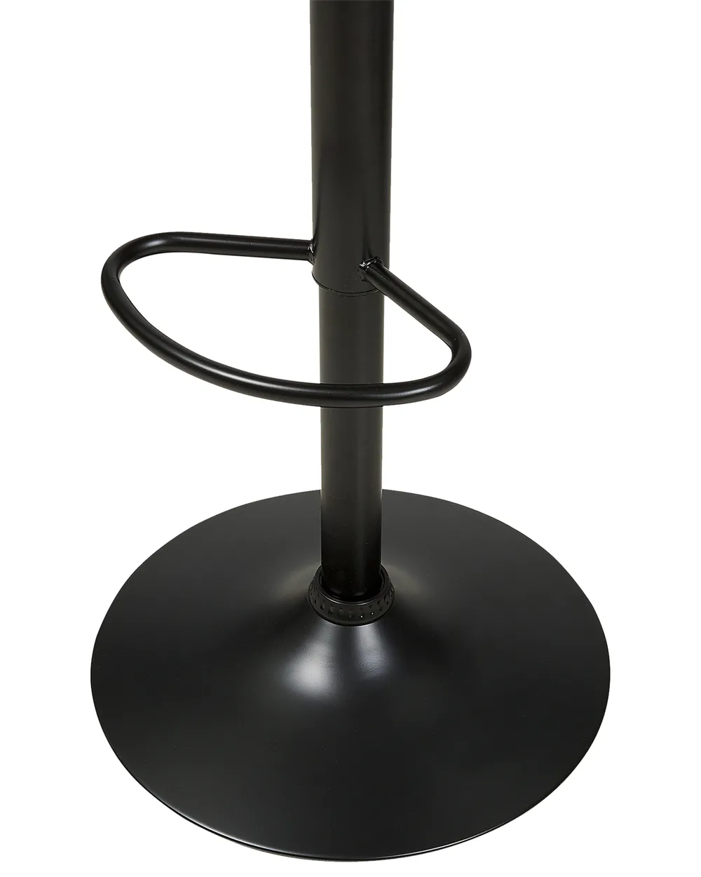 Set mit 2 Barstühlen BAKU II drehbar Kunstleder Schwarz_953017