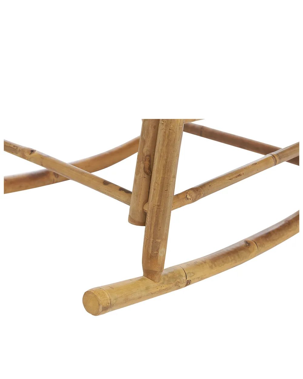 Garten-Schaukelstuhl FRIGOLE Bambus Braun_839559