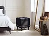 Storage Pouffe LORETTO Velvet Black