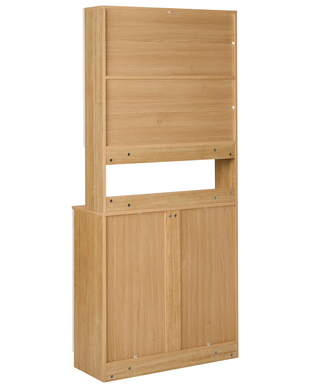 Vitrine mit Glastüren CYGNET 80 cm Weiß_996257