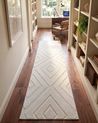 Rug BORAH Off-White 80 x 300 cm