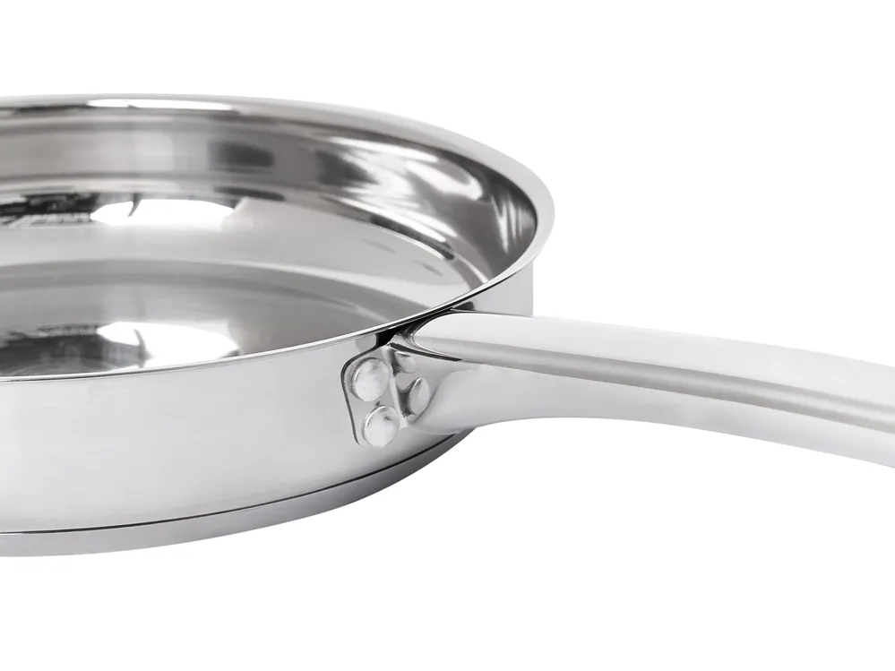 Bratpfannen 3er Set PRIMECOOK Edelstahl Silber_1043142