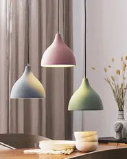 Pendant Lamp LAMBRO Concrete Light Grey_691379