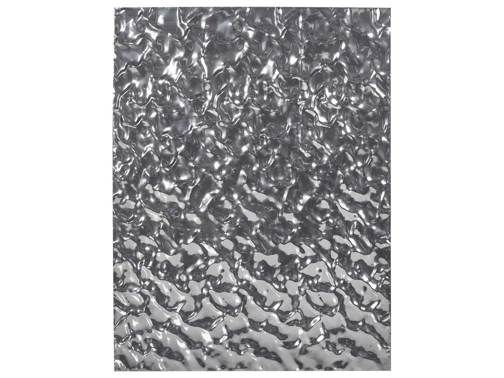 Wanddecoratie COIMBRA Metaal 79 cm Zilver