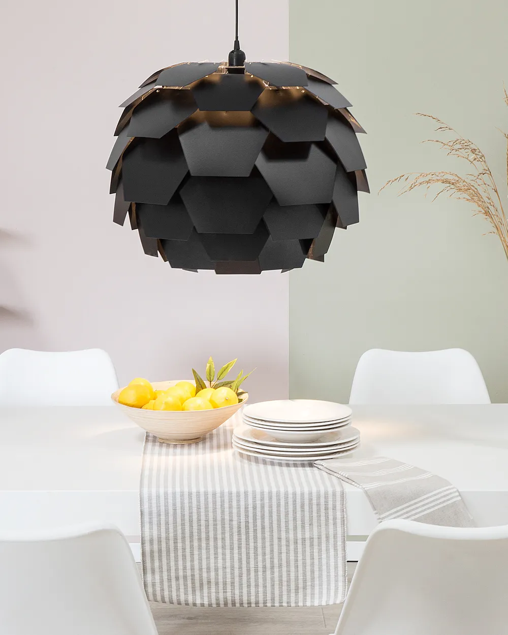 Pendant Lamp SEGRE L Black_747608