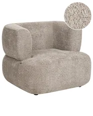 Armchair LOHJA Chenille Taupe_1079423