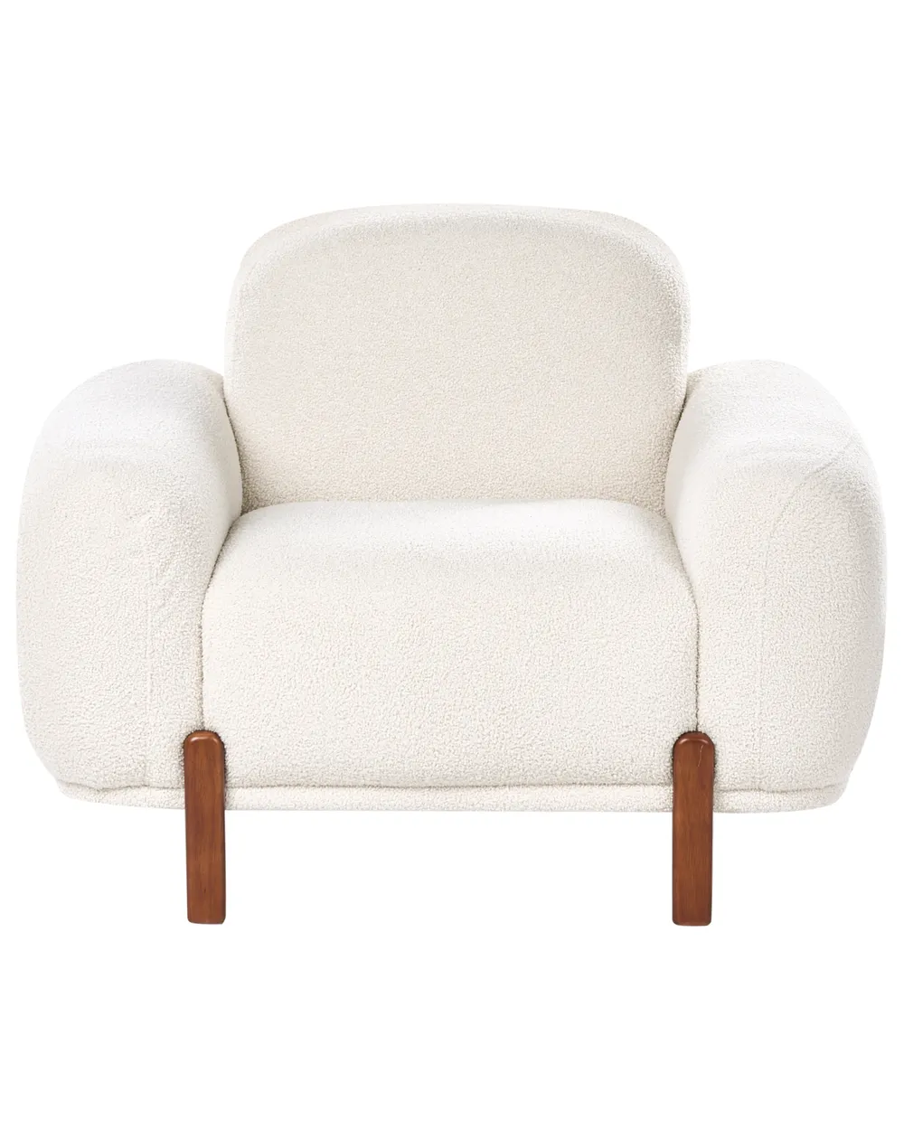 Sofa Set 4-Sitzer ODNES Bouclé Weiß_1053444