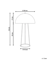 Tischlampe MOPAN Metall Blau_1036334